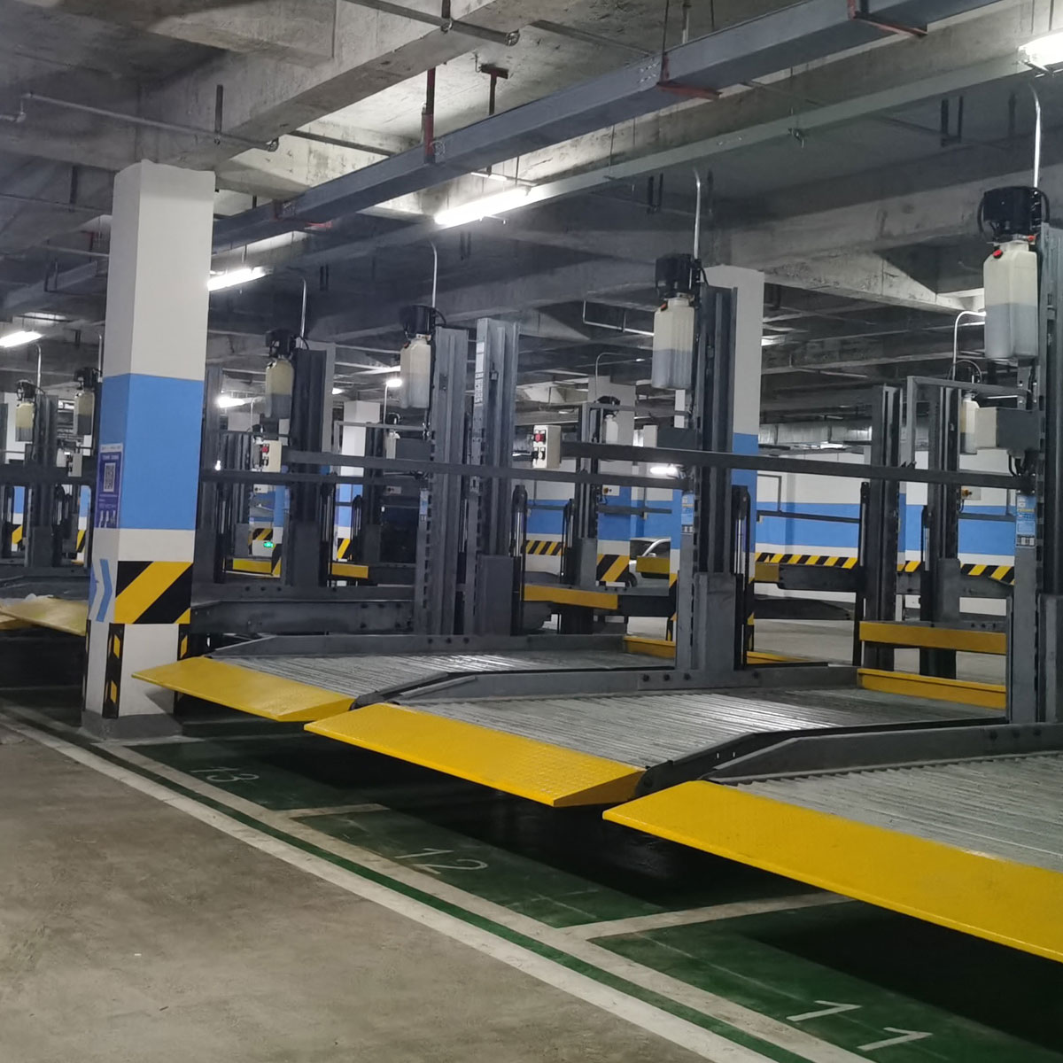 簡易升降機(jī)械車位拆除